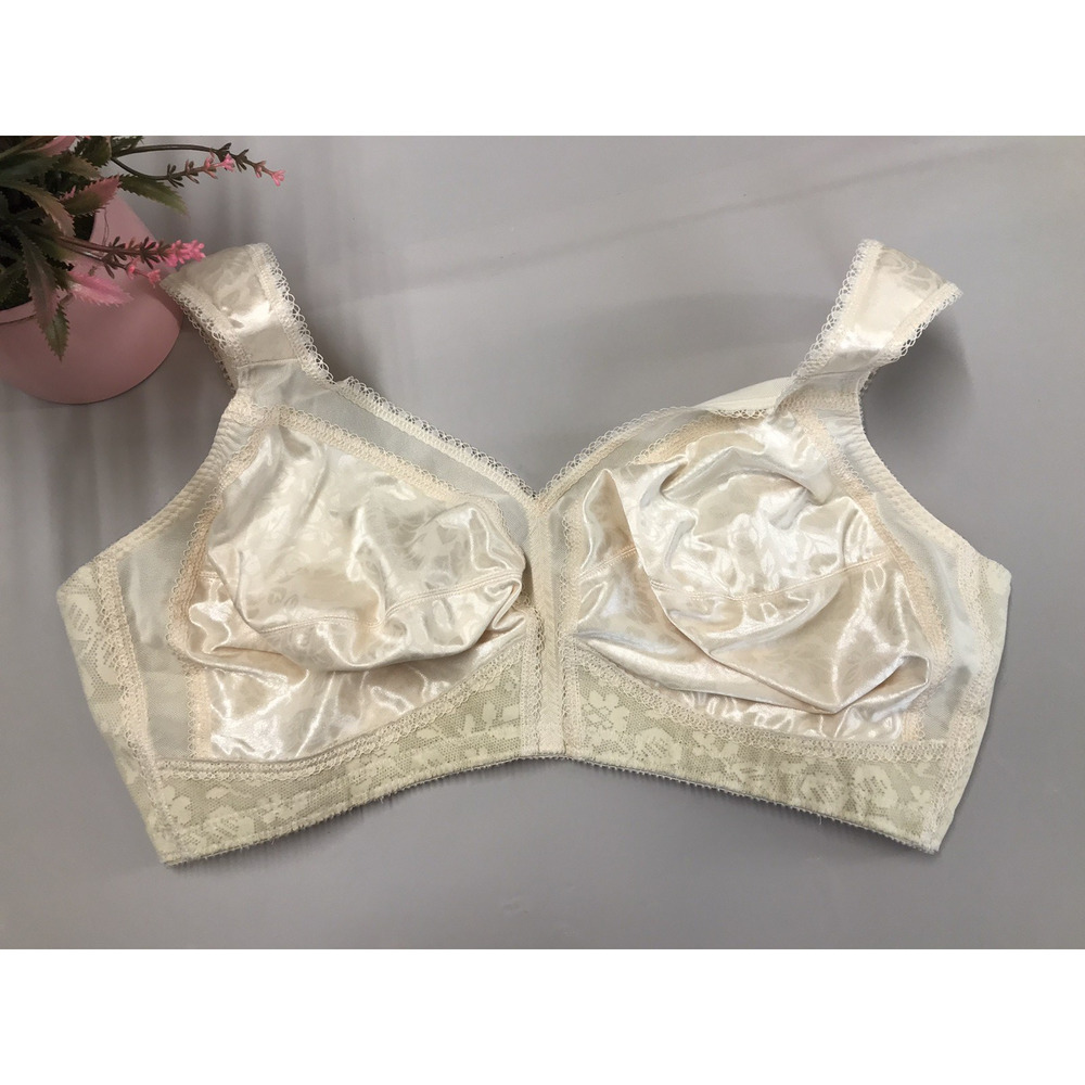 VGT 42D Playtex (4693) SHINY Full Coverage Classic Fit Smoothing Wirefree Bra